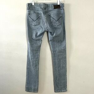 John‎ Varvatos USA Wight Jeans Mens 31 Skinny Fit Low Rise Blue